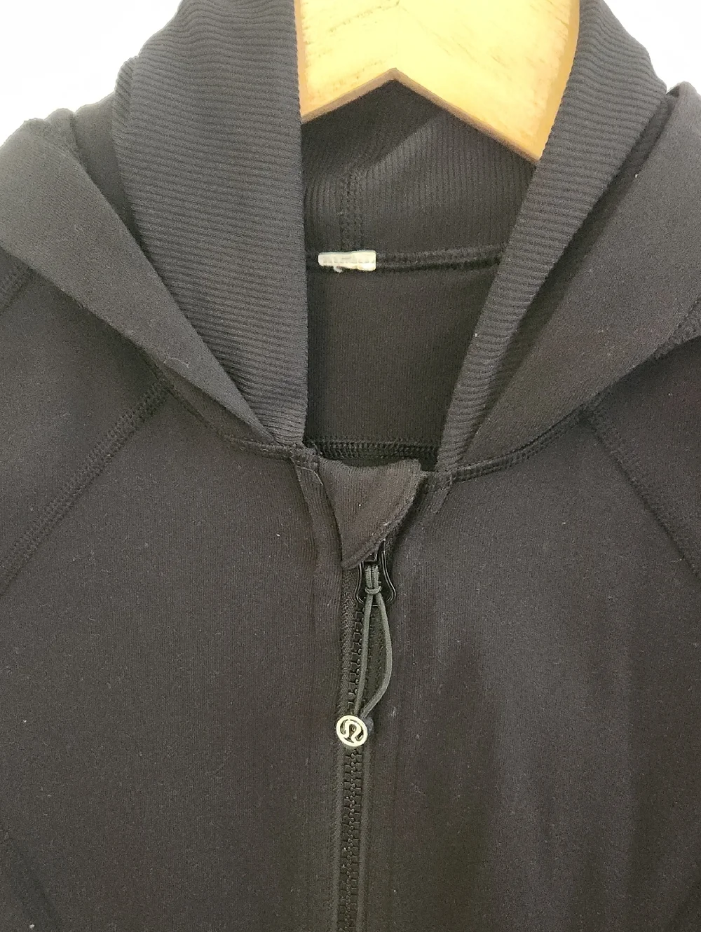 Lululemon Daily Practice Hooded Layer Black Jacket Active Size 6 - Picture 7 of 10